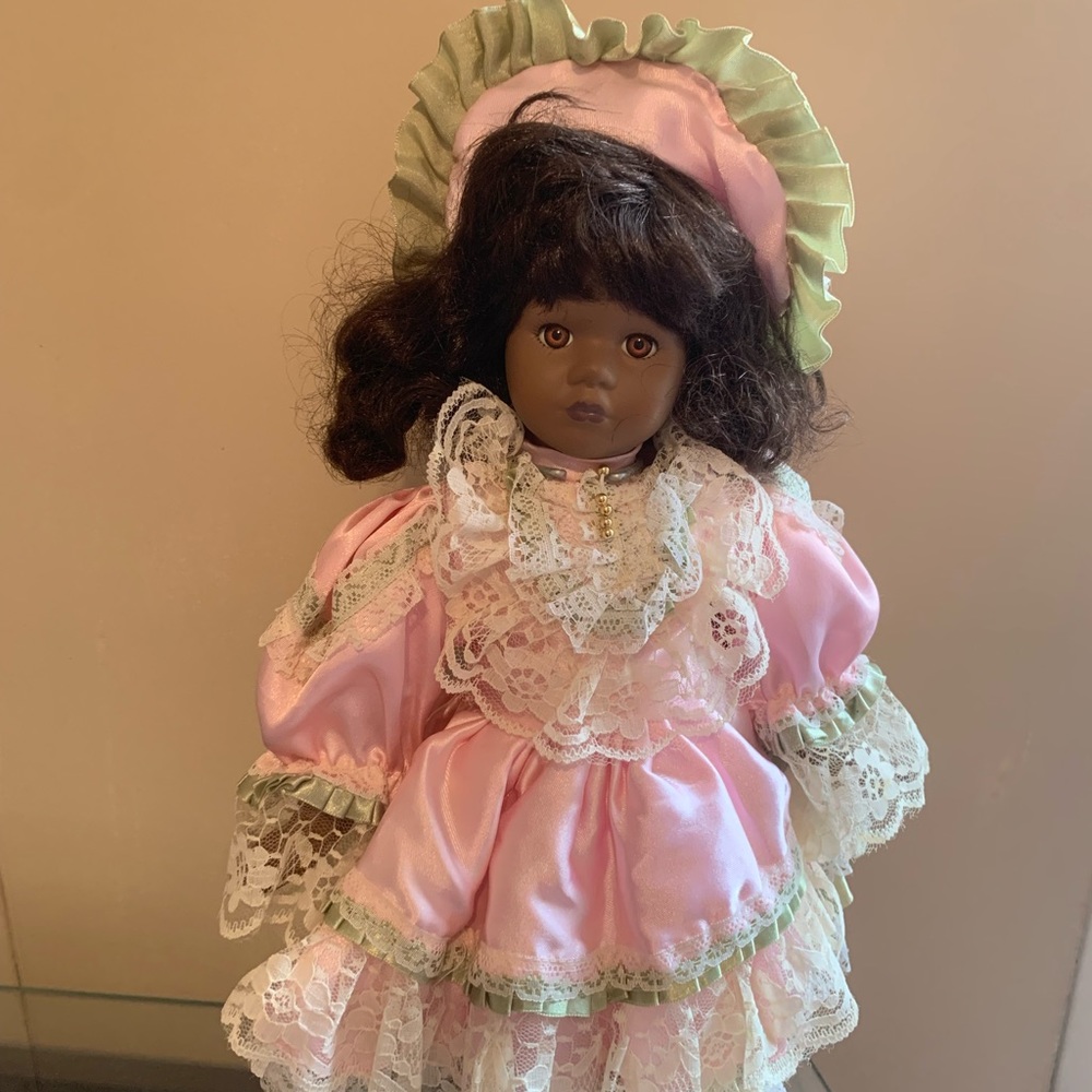 Doll with stand